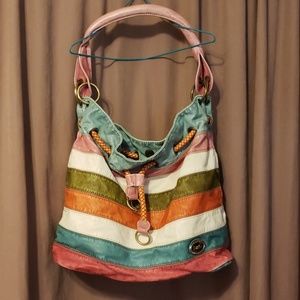 Dolce Gabbana large bag beautiful multicolored